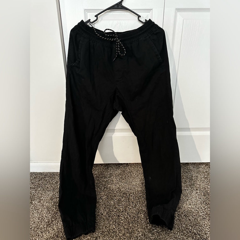 Black joggers